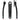 Ebike Chainset CK-761 G2T Wider ISIS Black