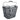 Oxford Black Mesh Basket With Hanger