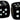 Weldtite Dice Valve Caps in Black (card of 2)