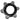 ASHIMA ULTRA LIGHT CENTRE LOCK HUB ADAPTOR BLACK