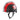 C-PREME RASKULLZ FS (FIT SYSTEM) CHILD HELMET (5+ YEARS) - SKULL HAWK RED