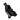 Sram Disc Brake Caliper Assembly - (Assembled, No Hose) Gloss Black Anodized - Motive Silver A1+