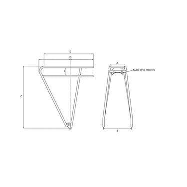 Tortec Velocity Hybrid Rear Rack