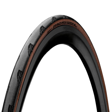 Continental Grand Prix 5000S Tubeless Ready Tyre - Foldable Blackchili Compound 2021