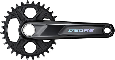 FC-M6100 Deore chainset, 12-speed, 52 mm
