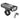 Ravemen PR1400 USB Rechargeable DuaLens Front Light with Remote in Grey/Black (1400 Lumens)