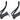 Wellgo RP-1 Plastic Road Toe Clips (Pair)