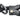 ABUS Infinity 1806/110 Black Chain Key Lock in Black