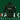 KranX Branded Ladies Hoodie in Forest Green