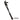 KranX Chainstay Mount Kickstand 26 - 29" in Black
