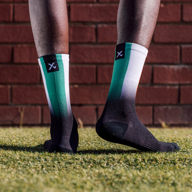 Sox Footwear Ireland Flag Black Premium Crew Socks