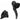 BL-RX610 GRX hydraulic disc brake lever bled with BR-RX410 calliper, left rear