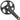 FC-U6030-1 CUES 2 piece design chainset, for 9/10/11-speed