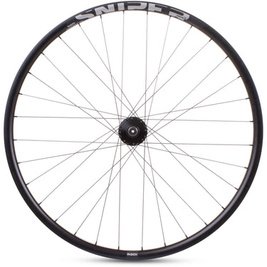 Gravel Front Wheel Shimano QC 400 6B Hub QR 100mm 700c Sniper 24 Rim black